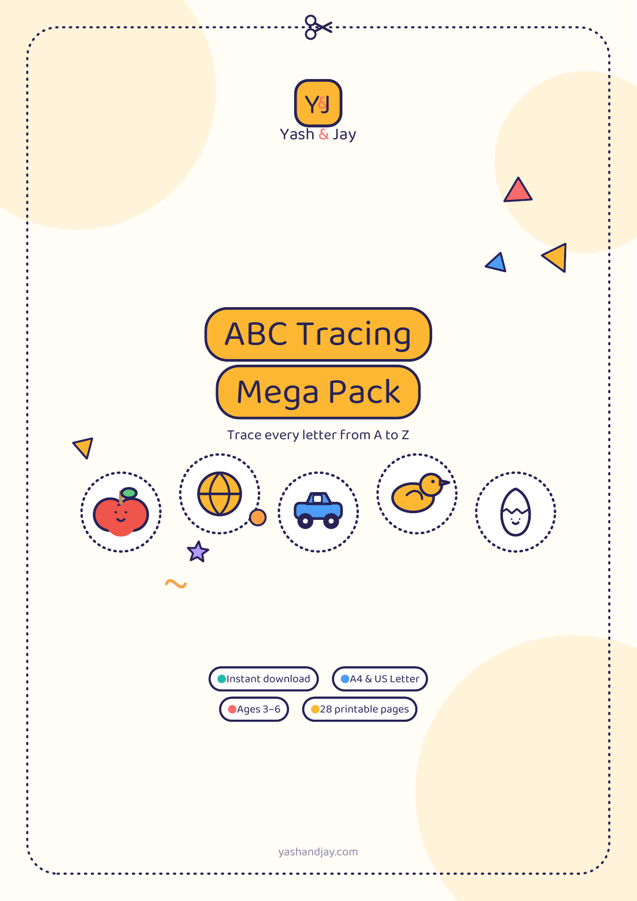 ABC Tracing Mega Pack
