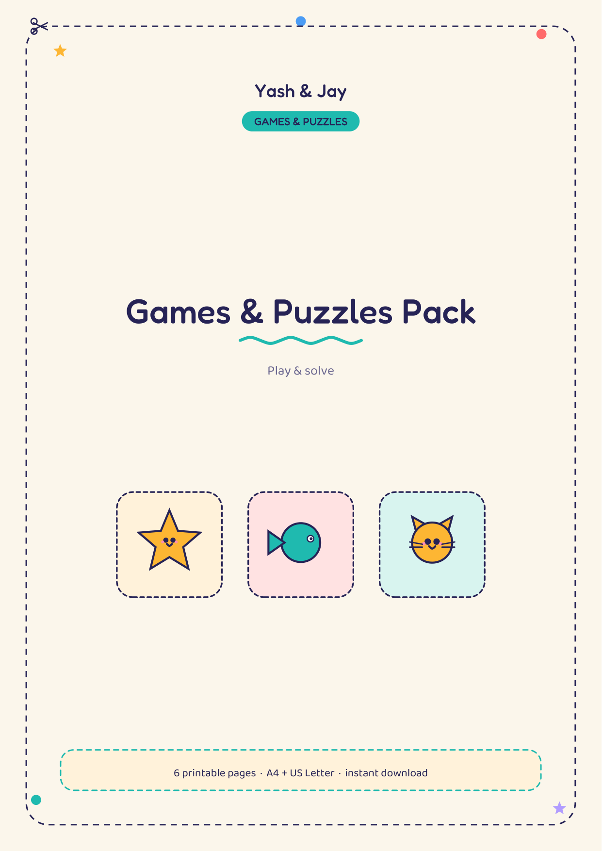 Games & Puzzles Pack