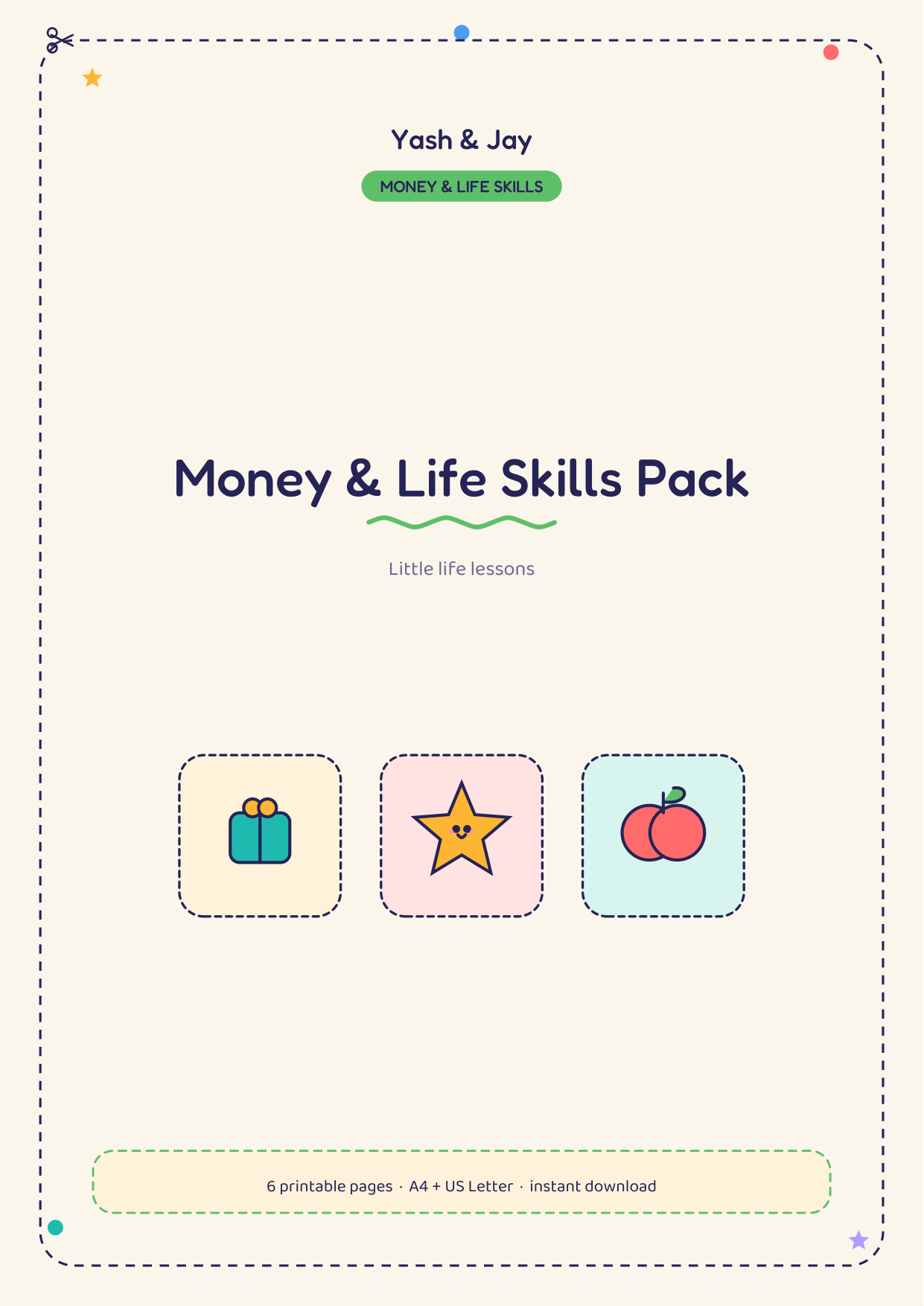Money & Life Skills Pack