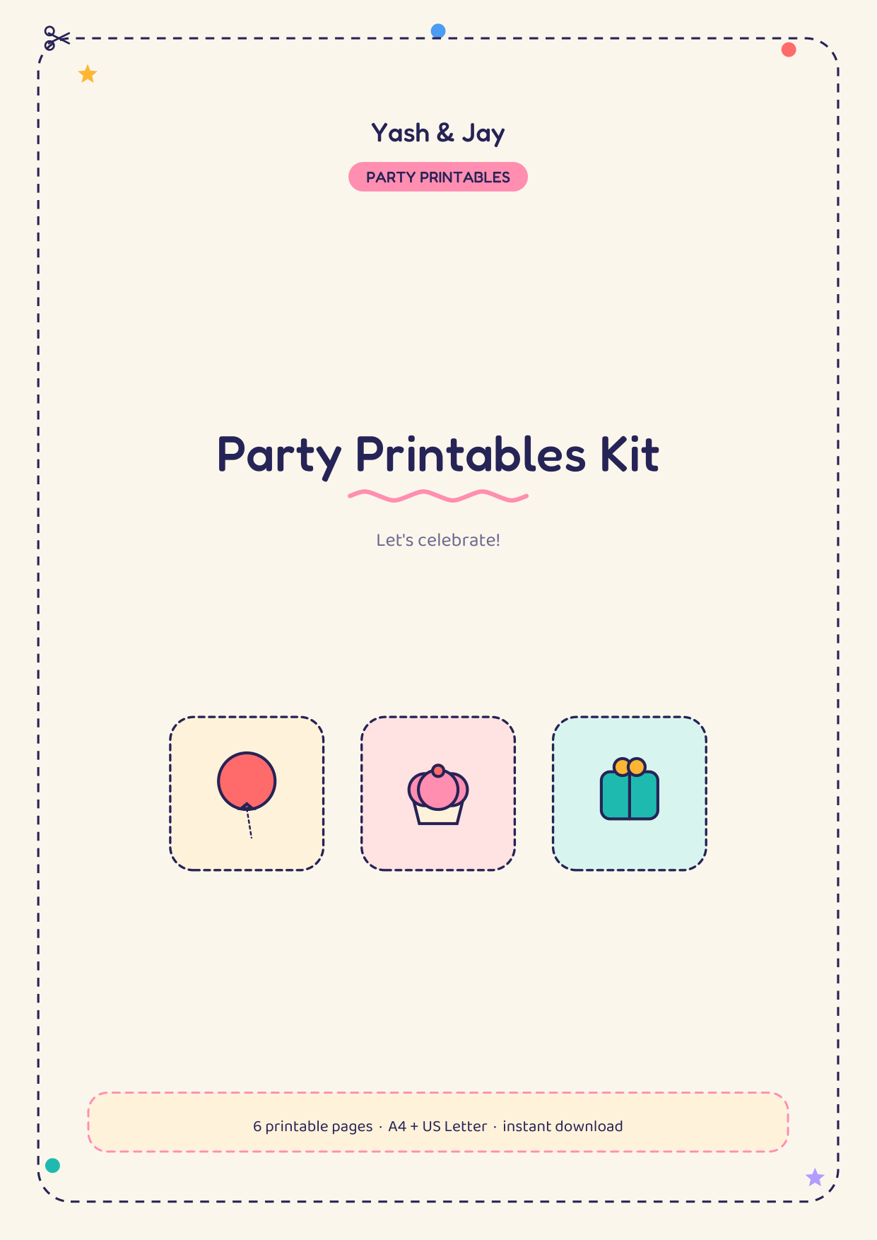 Party Printables Kit