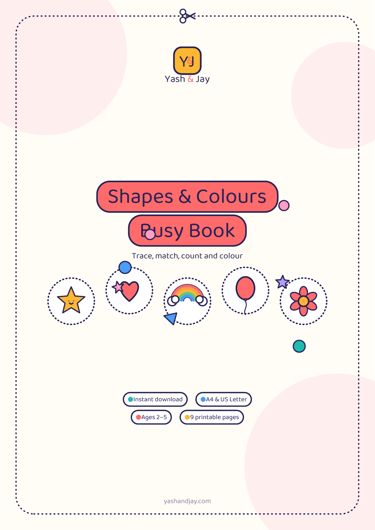 Shapes & Colours Busy Book